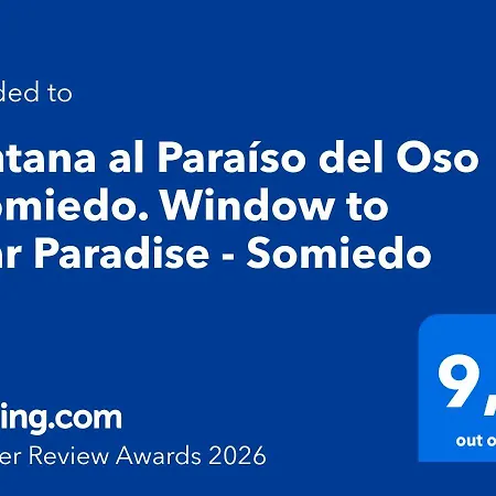 Ventana Al Paraiso Del Oso - Somiedo. Window To Bear Paradise - Somiedo
